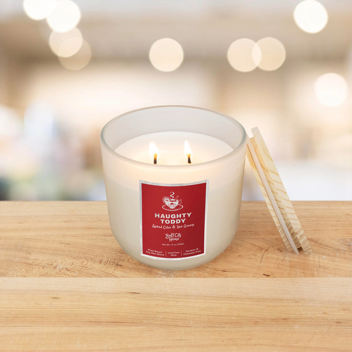 Haughty Toddy 2-Wick Candle