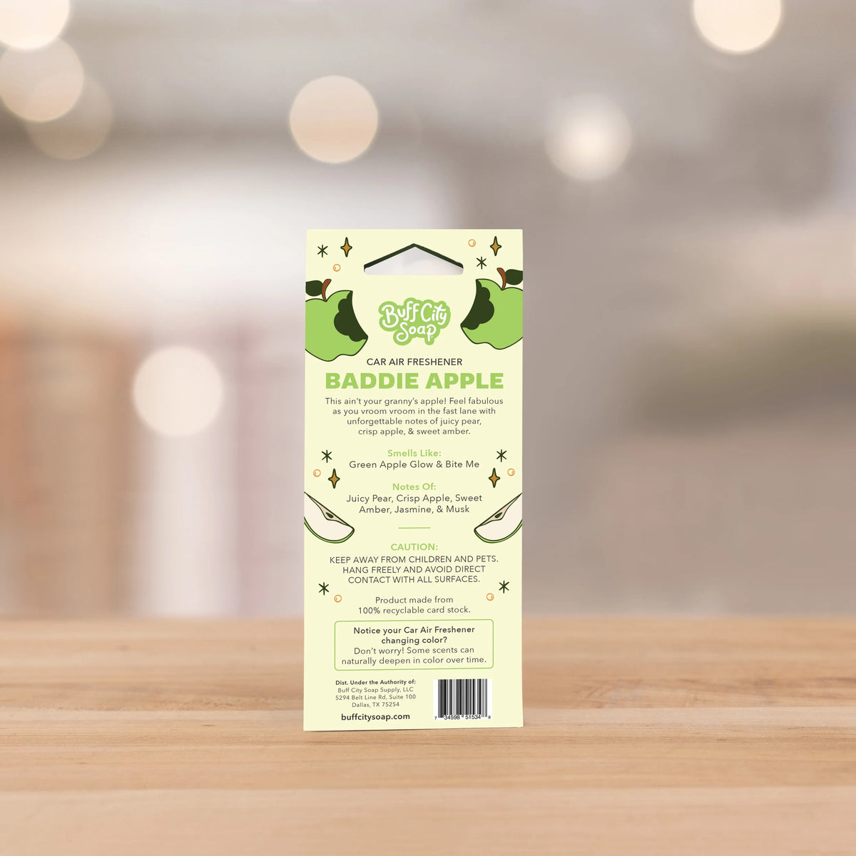 Baddie Apple 2-Pack Car Air Freshener
