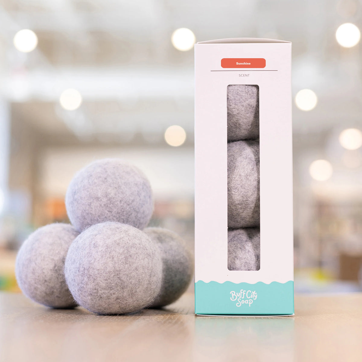 Sunshine Wool Dryer Balls (Set of 3)