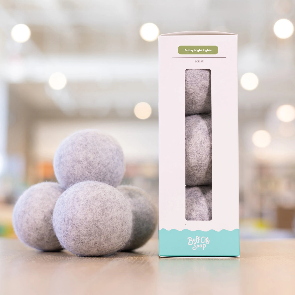 Friday Night Lights Wool Dryer Balls (Set of 3)